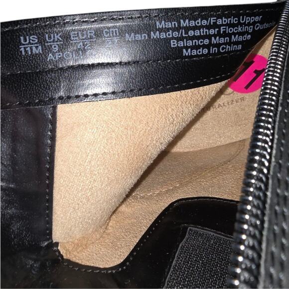 Naturalizer Soul Women's Apollo Black Wedge Ankle Booties Boots New Size‎ 11 - Picture 9 of 14